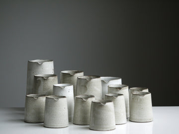 Cement flower pots